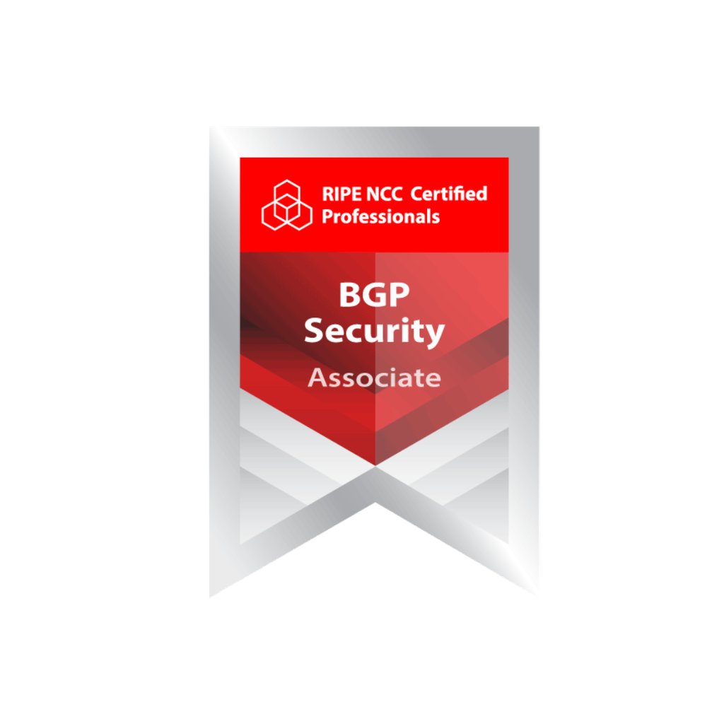 BGP Security Associate badge