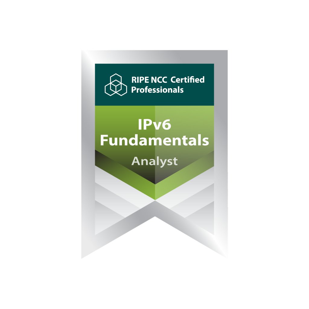 IPv6 Fundamentals Analyst badge