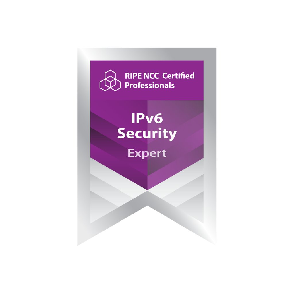 IPv6 Security Expert badge